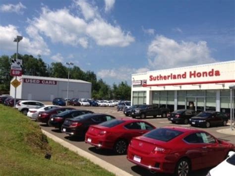 Sutherland Honda in Fredericton, New Brunswick .